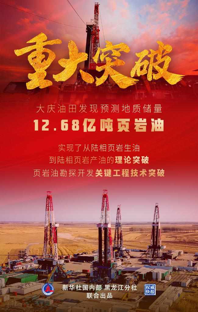 重大突破！我国发现预加工中心精度检测测地质储量12.68亿吨页岩油